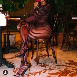 Wolford Carol String Bodysuit and Tights